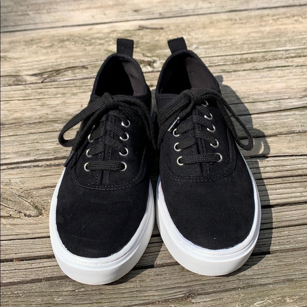 H&M Black Canvas Sneaker